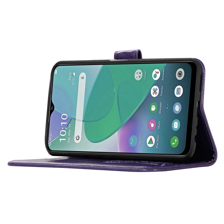 For vivo Y70 Wind Chime Owl Embossing Pattern Horizontal Flip Leather Case with Holder & Card Slots & Wallet