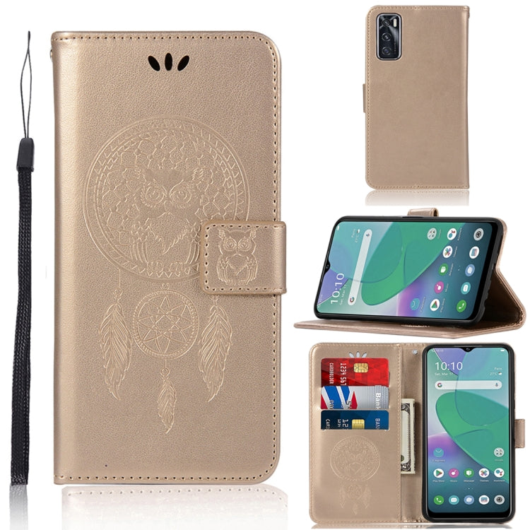 For vivo Y70 Wind Chime Owl Embossing Pattern Horizontal Flip Leather Case with Holder & Card Slots & Wallet