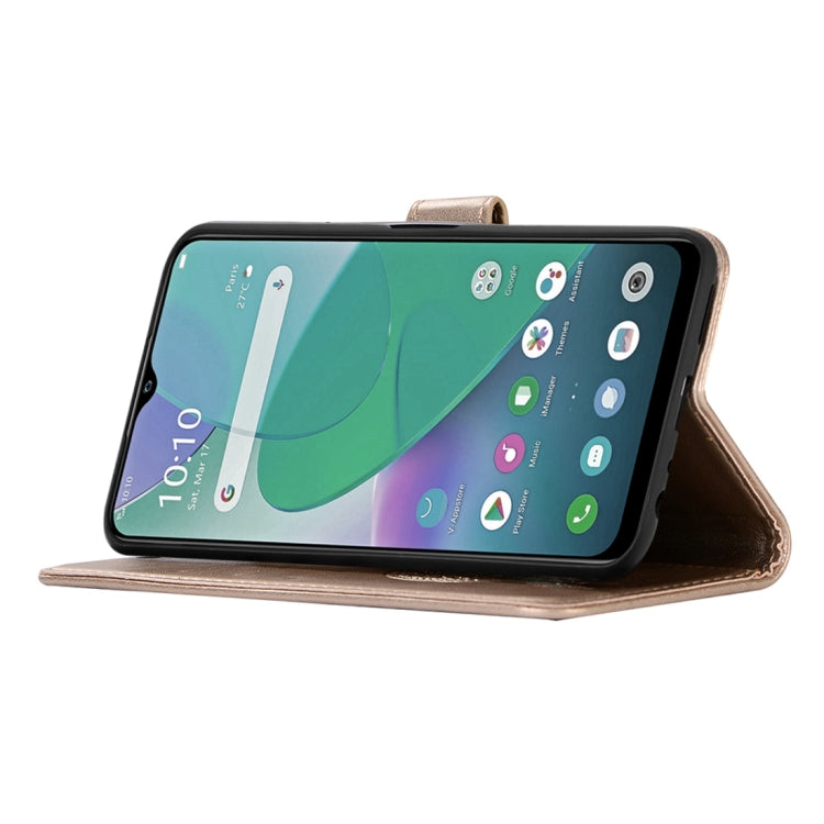 For vivo Y70 Wind Chime Owl Embossing Pattern Horizontal Flip Leather Case with Holder & Card Slots & Wallet