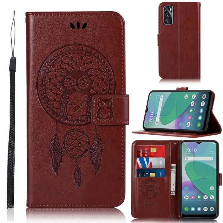 For vivo Y70 Wind Chime Owl Embossing Pattern Horizontal Flip Leather Case with Holder & Card Slots & Wallet