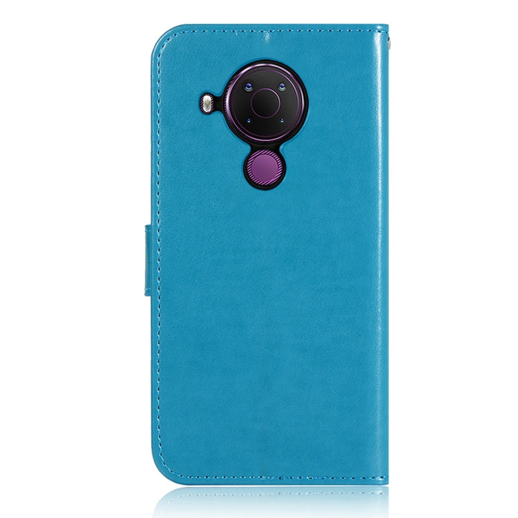 For Nokia 5.4 Wind Chime Owl Embossing Pattern Horizontal Flip Leather Case with Holder & Card Slots & Wallet