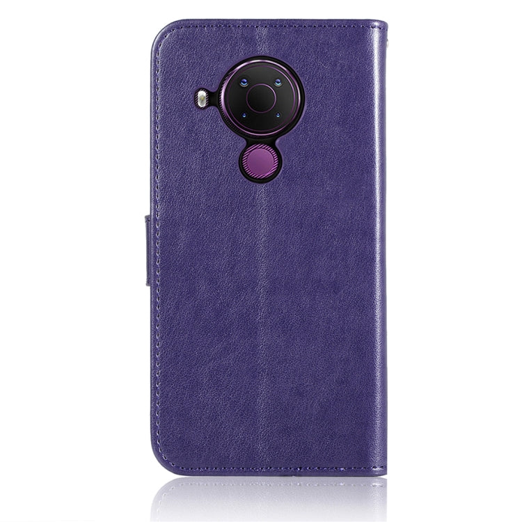 For Nokia 5.4 Wind Chime Owl Embossing Pattern Horizontal Flip Leather Case with Holder & Card Slots & Wallet