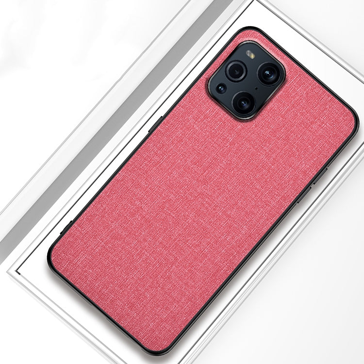 For OPPO Find X3 Shockproof Cloth Protective Case