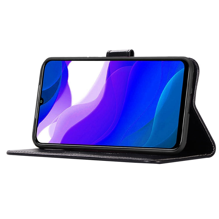 For Xiaomi Redmi Note 9 4G Wind Chime Owl Embossing Pattern Horizontal Flip Leather Case with Holder & Card Slots & Wallet