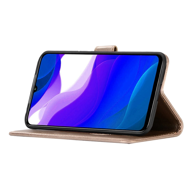 For Xiaomi Redmi Note 9 4G Wind Chime Owl Embossing Pattern Horizontal Flip Leather Case with Holder & Card Slots & Wallet