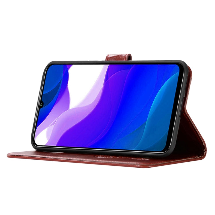 For Xiaomi Redmi Note 9 4G Wind Chime Owl Embossing Pattern Horizontal Flip Leather Case with Holder & Card Slots & Wallet