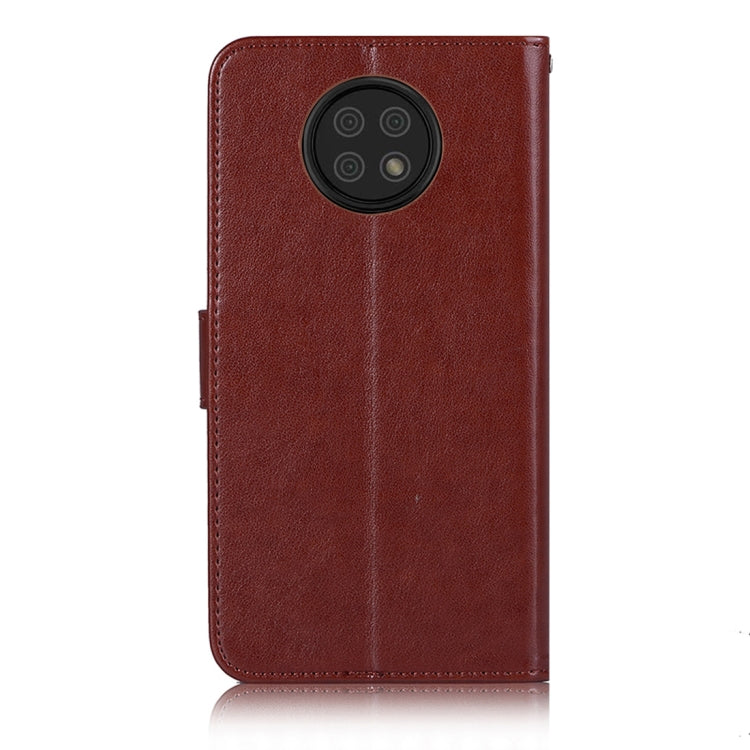 For Xiaomi Redmi Note 9 5G Wind Chime Owl Embossing Pattern Horizontal Flip Leather Case with Holder & Card Slots & Wallet