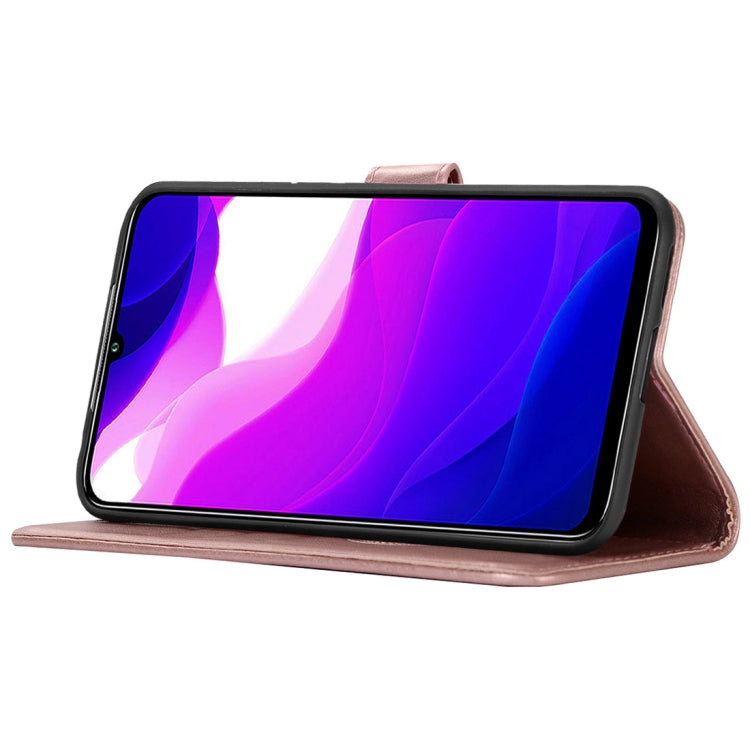 For Xiaomi Mi 10 Lite 5G Wind Chime Owl Embossing Pattern Horizontal Flip Leather Case with Holder & Card Slots & Wallet