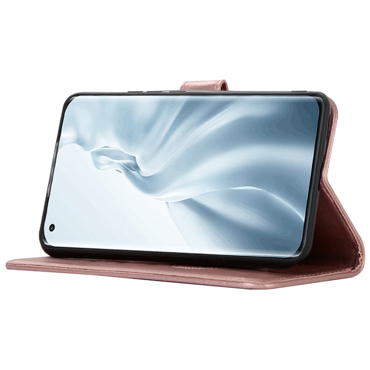 For Xiaomi Mi 11 Wind Chime Owl Embossing Pattern Horizontal Flip Leather Case with Holder & Card Slots & Wallet