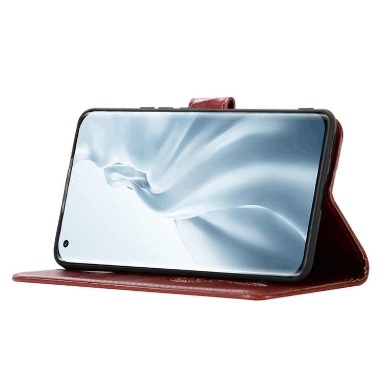 For Xiaomi Mi 11 Wind Chime Owl Embossing Pattern Horizontal Flip Leather Case with Holder & Card Slots & Wallet