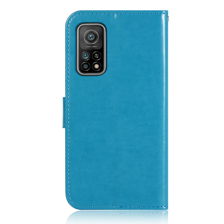 For Xiaomi Mi 10T 5G Wind Chime Owl Embossing Pattern Horizontal Flip Leather Case with Holder & Card Slots & Wallet