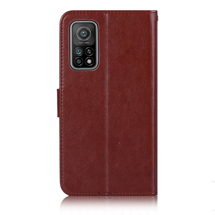 For Xiaomi Mi 10T 5G Wind Chime Owl Embossing Pattern Horizontal Flip Leather Case with Holder & Card Slots & Wallet