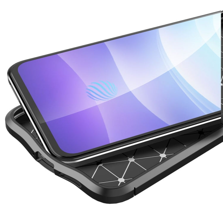 For vivo S9e Litchi Texture TPU Shockproof Case