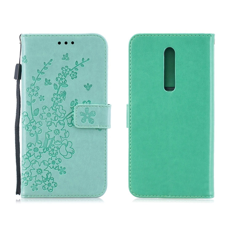 For Xiaomi Redmi K20 Plum Flowers Pattern Horizontal Flip Leather Case with Holder & Card Slots & Wallet & Lanyard