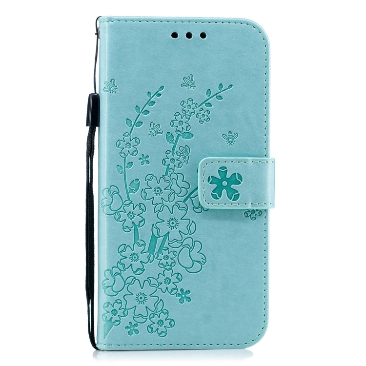 For Xiaomi Redmi 6 Plum Flowers Pattern Horizontal Flip Leather Case with Holder & Card Slots & Wallet & Lanyard