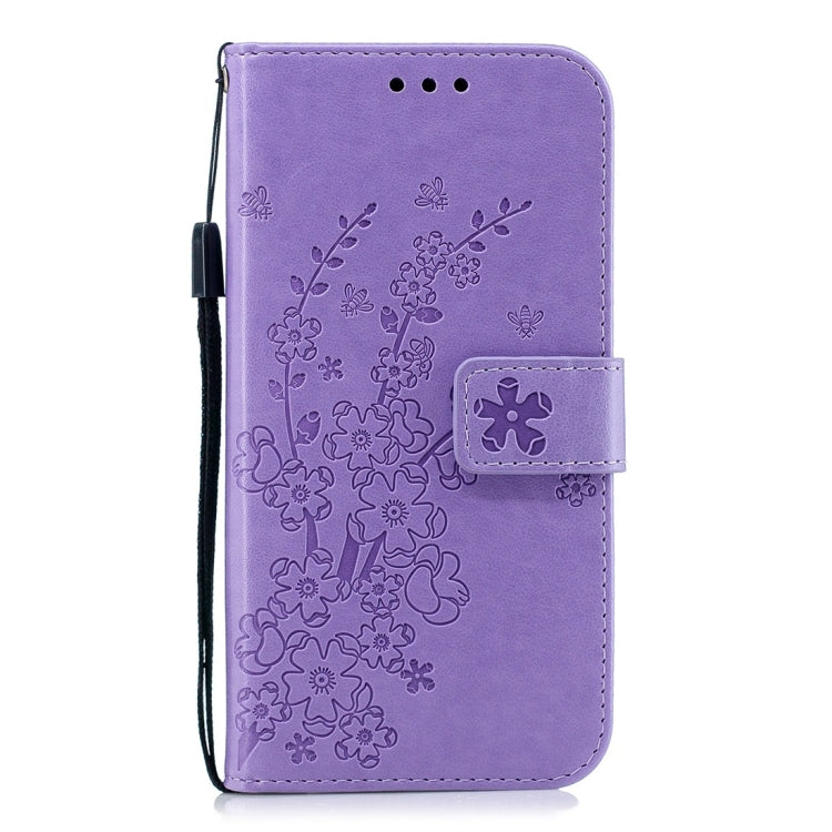 For Xiaomi Redmi 6 Plum Flowers Pattern Horizontal Flip Leather Case with Holder & Card Slots & Wallet & Lanyard