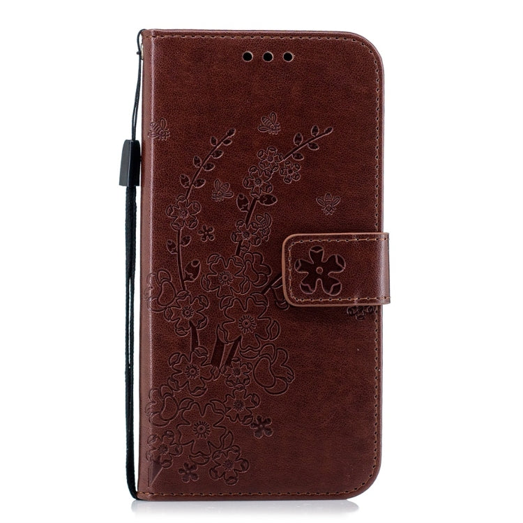 For Xiaomi Redmi 6 Plum Flowers Pattern Horizontal Flip Leather Case with Holder & Card Slots & Wallet & Lanyard