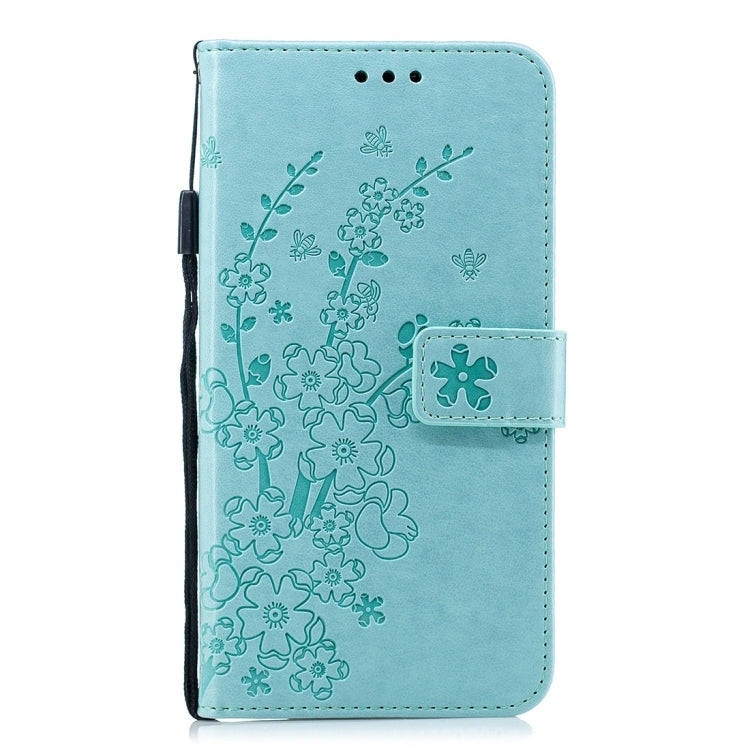 For Xiaomi Redmi Note 6 Plum Flowers Pattern Horizontal Flip Leather Case with Holder & Card Slots & Wallet & Lanyard