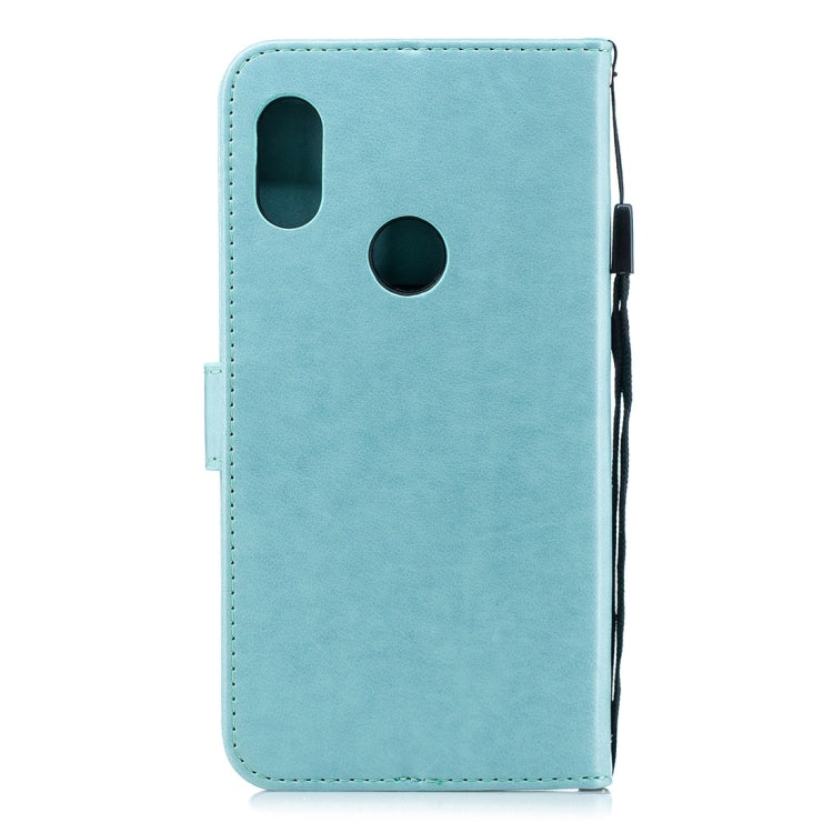 For Xiaomi Redmi Note 6 Plum Flowers Pattern Horizontal Flip Leather Case with Holder & Card Slots & Wallet & Lanyard