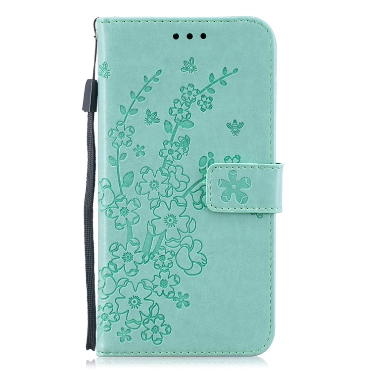 For Xiaomi Redmi Note 7 Plum Flowers Pattern Horizontal Flip Leather Case with Holder & Card Slots & Wallet & Lanyard