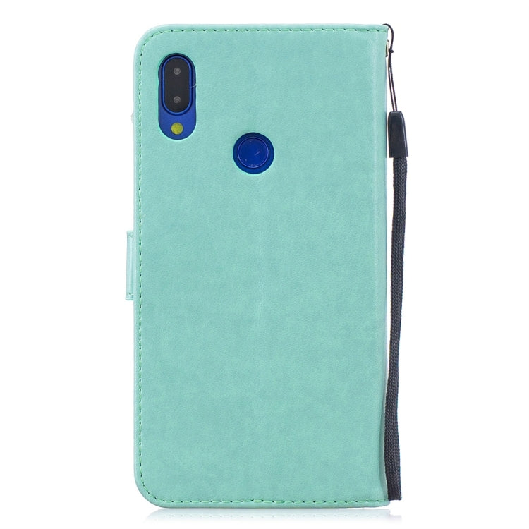For Xiaomi Redmi Note 7 Plum Flowers Pattern Horizontal Flip Leather Case with Holder & Card Slots & Wallet & Lanyard
