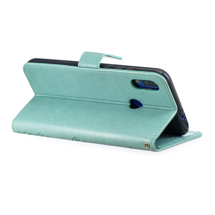 For Xiaomi Redmi Note 7 Plum Flowers Pattern Horizontal Flip Leather Case with Holder & Card Slots & Wallet & Lanyard