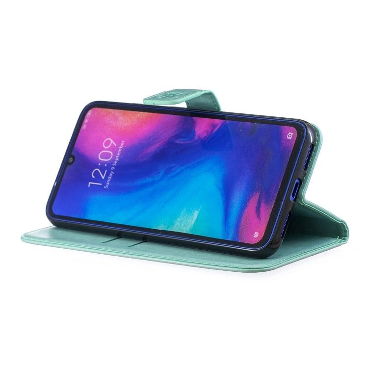 For Xiaomi Redmi Note 7 Plum Flowers Pattern Horizontal Flip Leather Case with Holder & Card Slots & Wallet & Lanyard