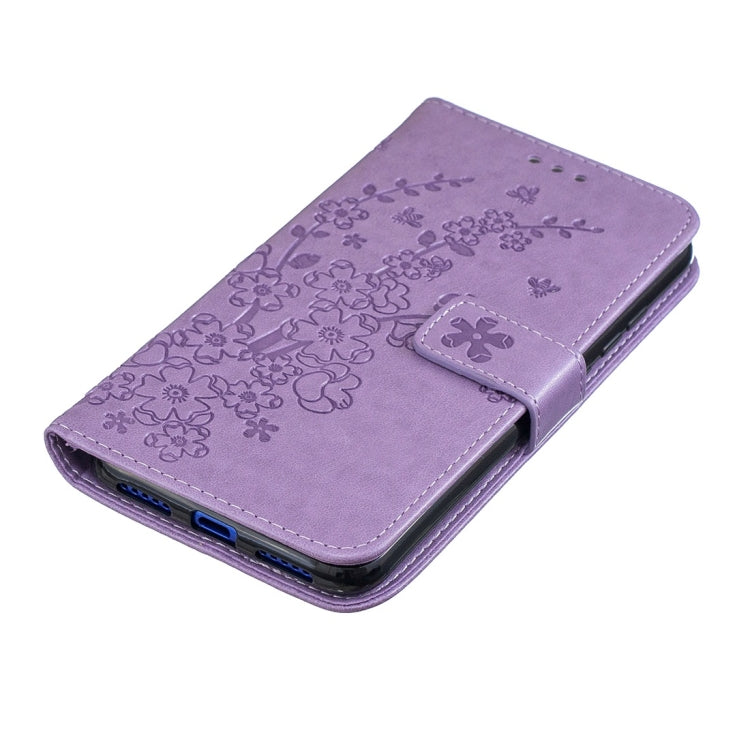 For Xiaomi Redmi Note 7 Plum Flowers Pattern Horizontal Flip Leather Case with Holder & Card Slots & Wallet & Lanyard