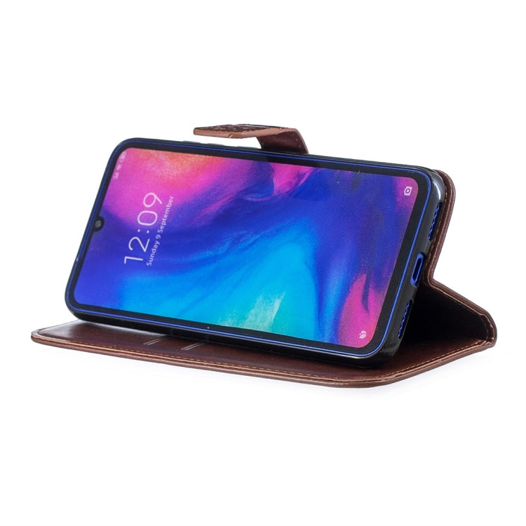 For Xiaomi Redmi Note 7 Plum Flowers Pattern Horizontal Flip Leather Case with Holder & Card Slots & Wallet & Lanyard