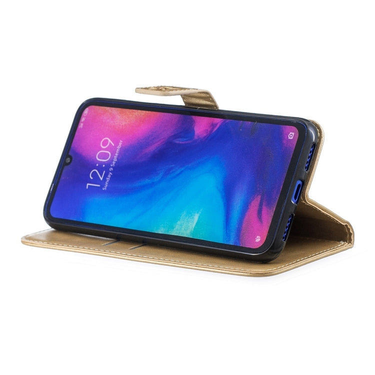 For Xiaomi Redmi Note 7 Plum Flowers Pattern Horizontal Flip Leather Case with Holder & Card Slots & Wallet & Lanyard