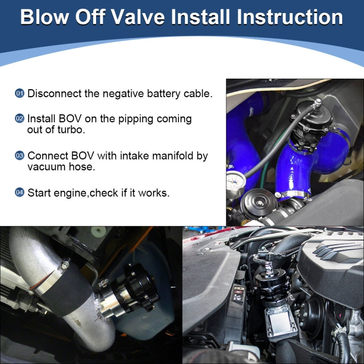 Universal Car Modification BOV 50MM 10 PSI Turbine Relief Valve