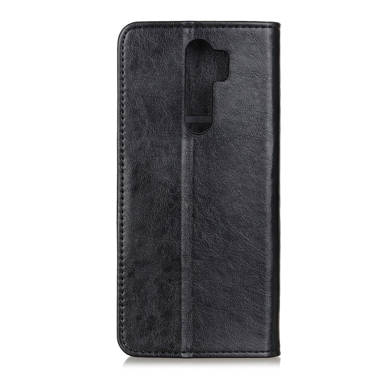 For OPPO A9 (2020) Magnetic Retro Crazy Horse Texture Horizontal Flip Leather Case with Holder & Card Slots