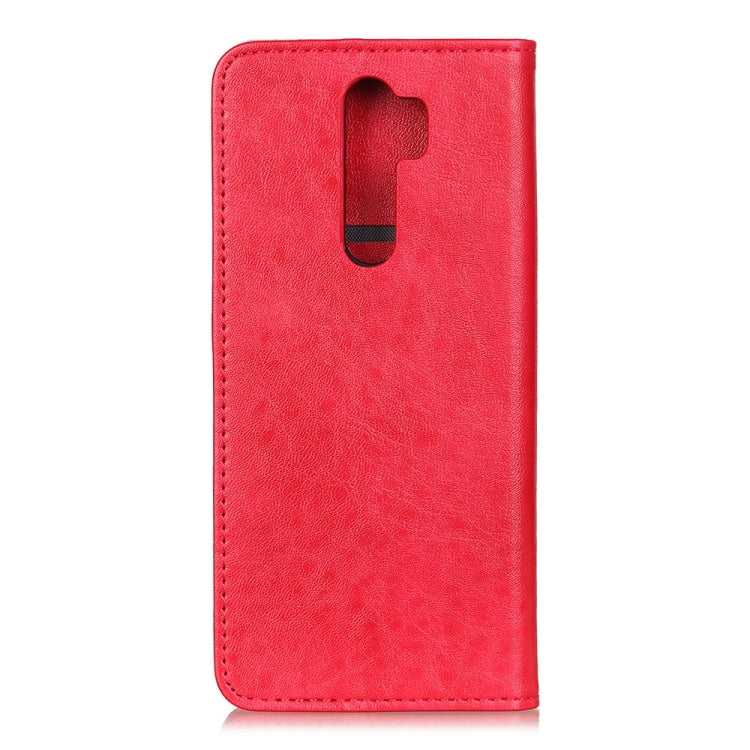 For OPPO A9 (2020) Magnetic Retro Crazy Horse Texture Horizontal Flip Leather Case with Holder & Card Slots