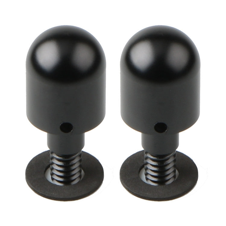 2 PCS Car Rear Anti-collision Tail Cone for Mercedes Benz Smart 2009-2014, Style:Round