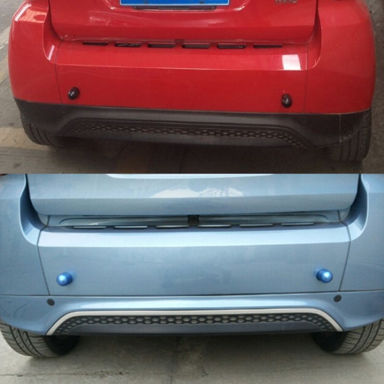 2 PCS Car Rear Anti-collision Tail Cone for Mercedes Benz Smart 2009-2014, Style:Round