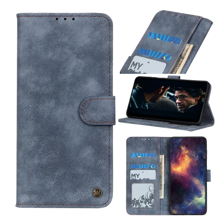 For OPPO Realme V11 5G Antelope Texture Magnetic Buckle Horizontal Flip PU Leather Case with Card Slots & Wallet & Holder