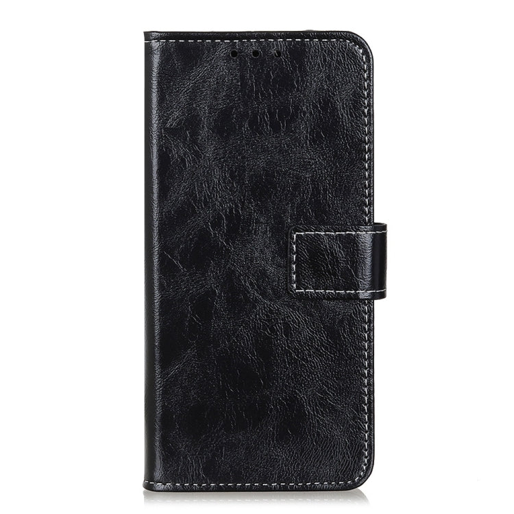 For OPPO A9 (2020) Retro Crazy Horse Texture Horizontal Flip Leather Case with Holder & Card Slots & Photo Frame & Wallet
