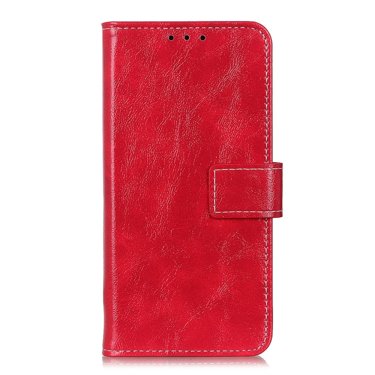 For OPPO A9 (2020) Retro Crazy Horse Texture Horizontal Flip Leather Case with Holder & Card Slots & Photo Frame & Wallet