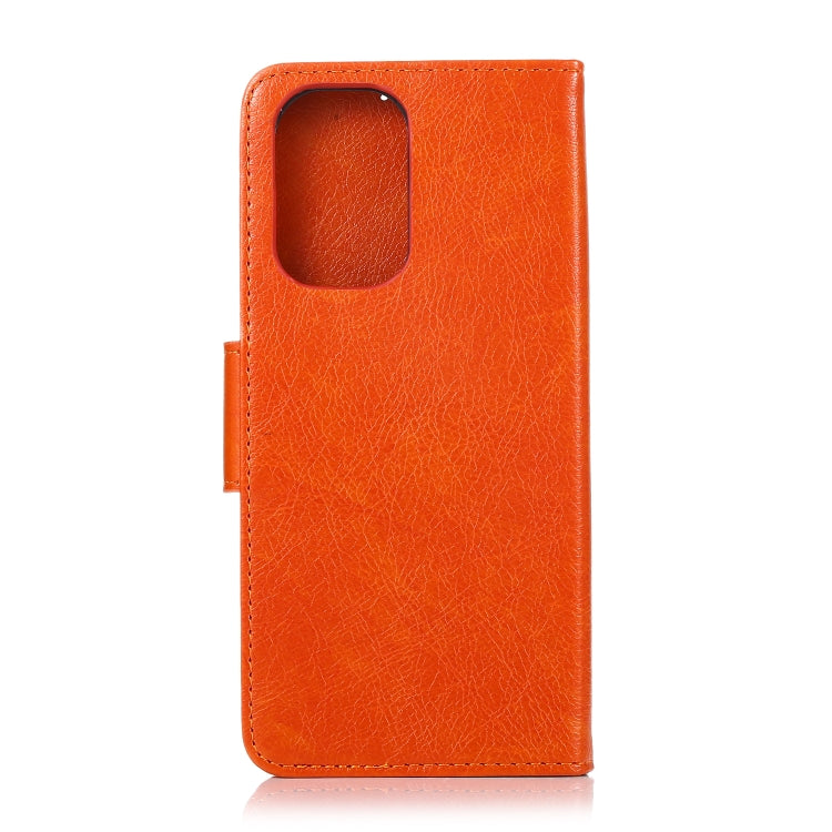 For OPPO Realme GT 5G Nappa Texture Horizontal Flip Leather Case with Holder & Card Slots & Wallet