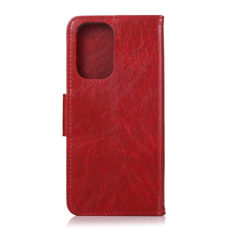 For OPPO Realme GT 5G Nappa Texture Horizontal Flip Leather Case with Holder & Card Slots & Wallet