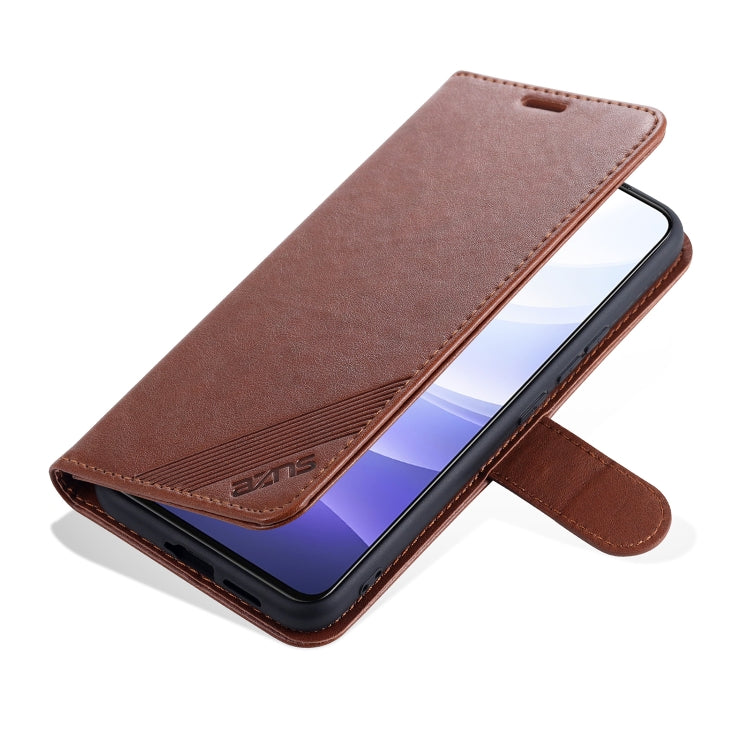 For vivo S9 AZNS Sheepskin Texture Horizontal Flip Leather Case with Holder & Card Slots & Wallet