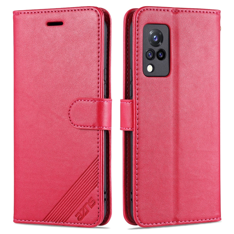 For vivo S9 AZNS Sheepskin Texture Horizontal Flip Leather Case with Holder & Card Slots & Wallet