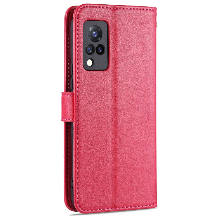 For vivo S9 AZNS Sheepskin Texture Horizontal Flip Leather Case with Holder & Card Slots & Wallet