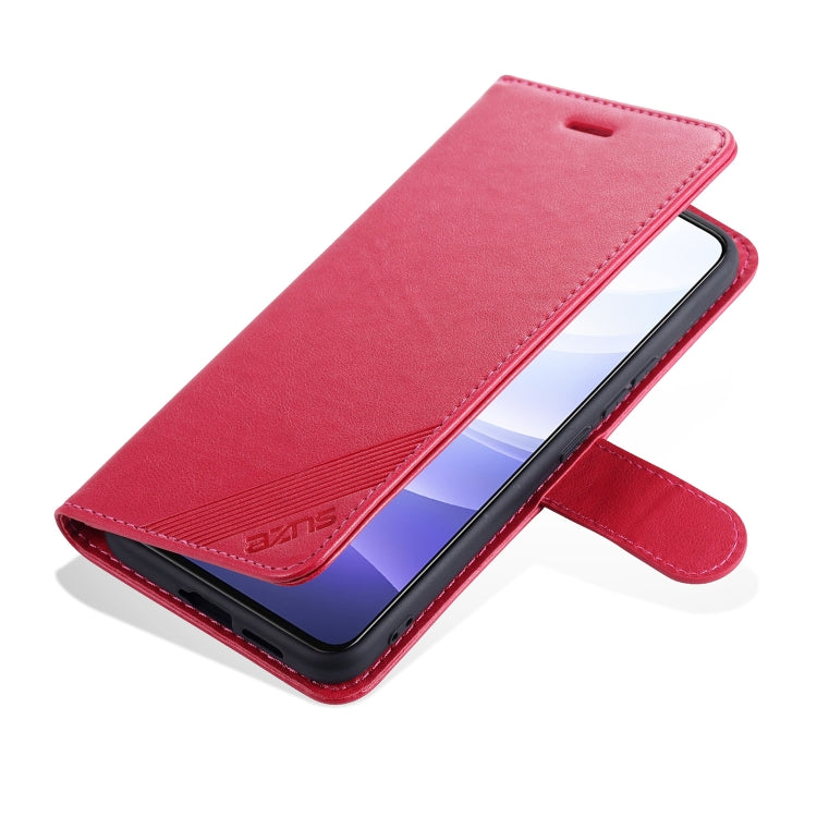 For vivo S9 AZNS Sheepskin Texture Horizontal Flip Leather Case with Holder & Card Slots & Wallet