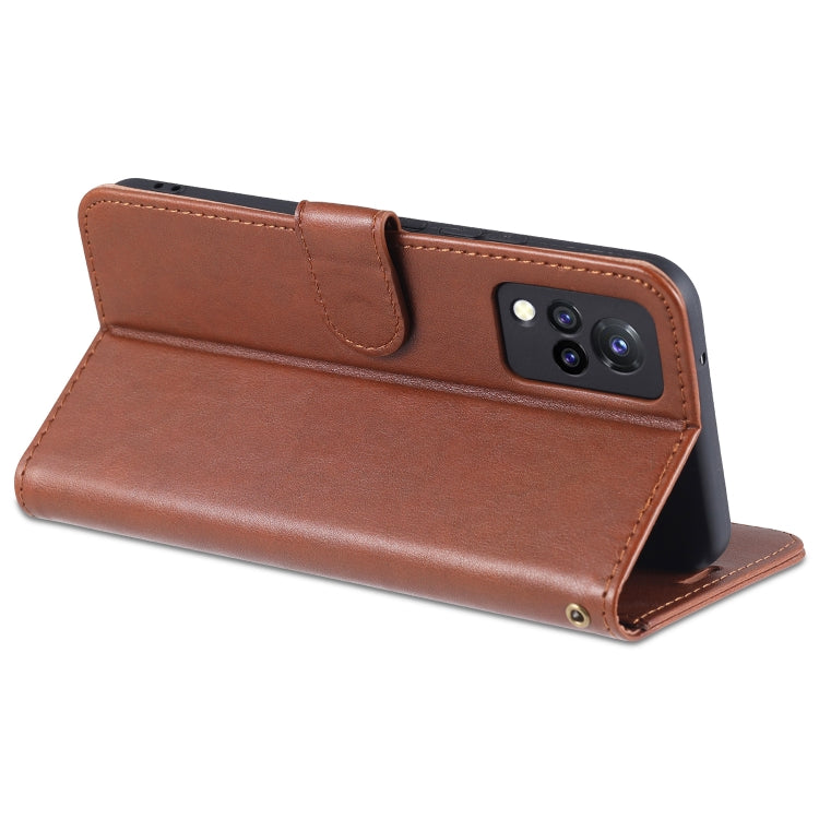 For vivo S9 AZNS Sheepskin Texture Horizontal Flip Leather Case with Holder & Card Slots & Wallet