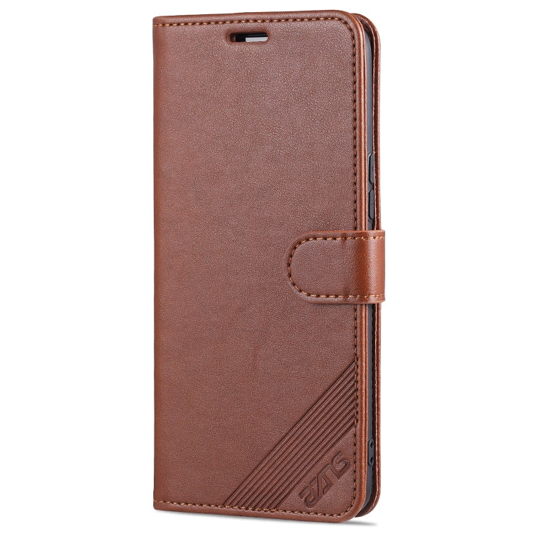 For vivo s7e AZNS Sheepskin Texture Horizontal Flip Leather Case with Holder & Card Slots & Wallet