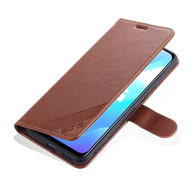 For vivo s7e AZNS Sheepskin Texture Horizontal Flip Leather Case with Holder & Card Slots & Wallet