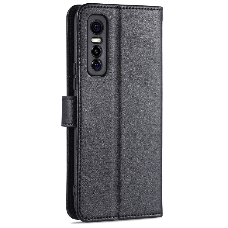 For vivo s7e AZNS Sheepskin Texture Horizontal Flip Leather Case with Holder & Card Slots & Wallet