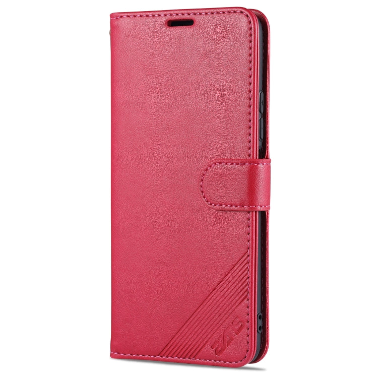 For Xiaomi Redmi K40 AZNS Sheepskin Texture Horizontal Flip Leather Case with Holder & Card Slots & Wallet