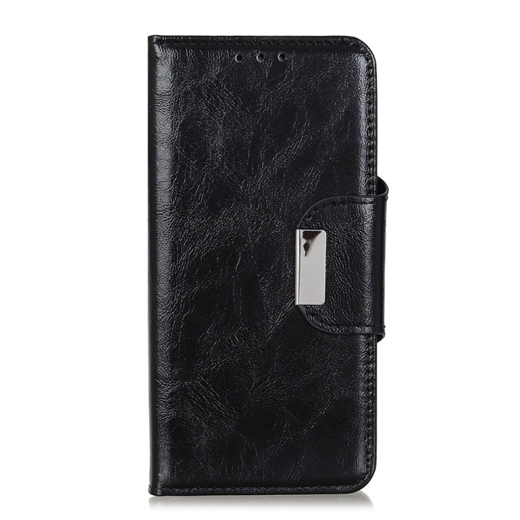 For OPPO Realme 7 Pro Crazy Horse Texture Horizontal Flip Leather Case with Holder & 6-Card Slots & Wallet